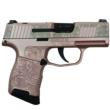 Sig Sauer "Guns & Roses Rose Gold" P365 Optic Ready Handgun 9mm Luger 10rd Magazines(2) 3.1" Barrel X-RAY 3 Sights