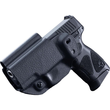 Mission First Tactical Taurus PT111 G2 G2C G2S G3c Leather Hybrid IWB/OWB Ambidextrous Holster Black