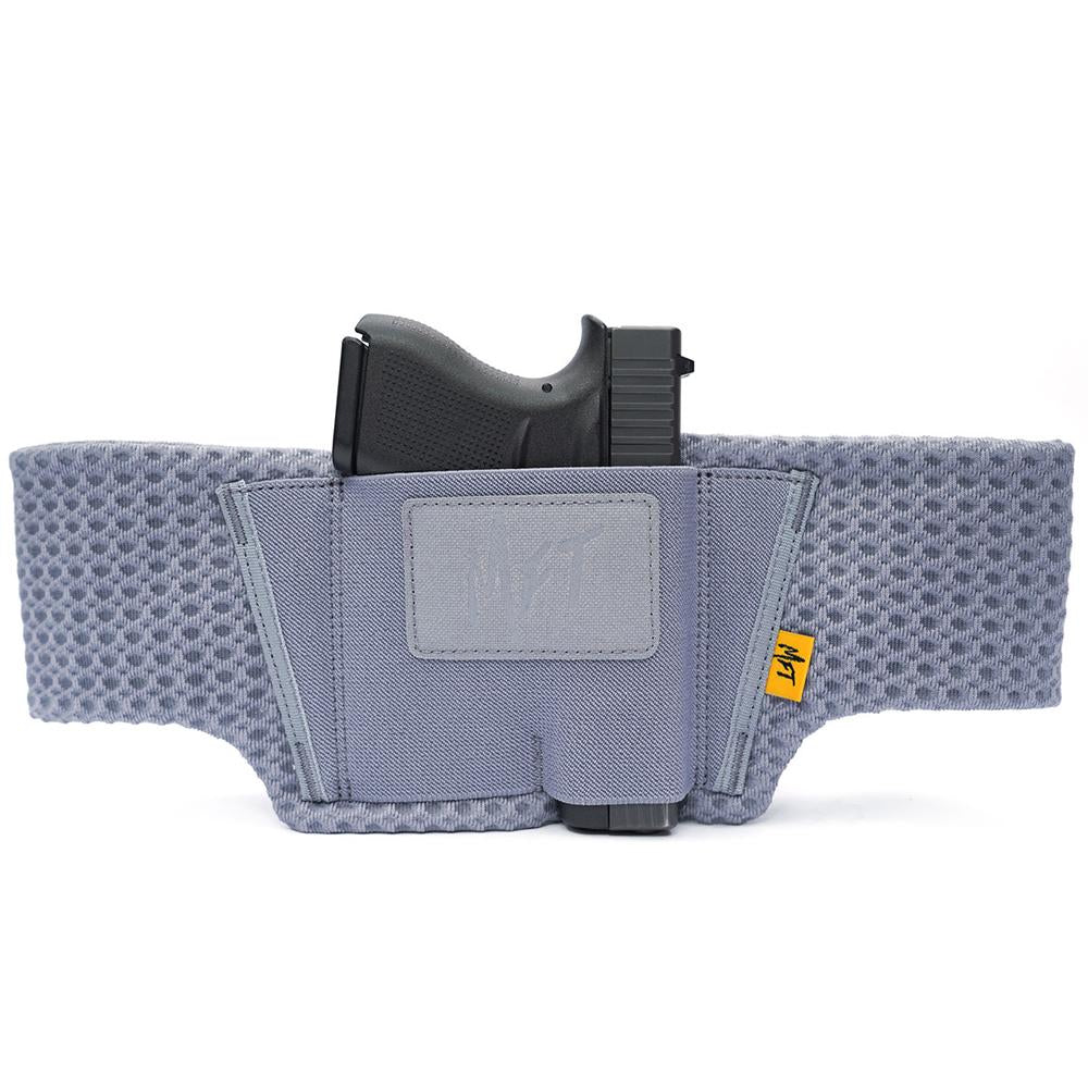 Mission First Tactical H6-BB-3-DG Ultra Lite Belly Band IWB Holster, Dove Gray, Universal