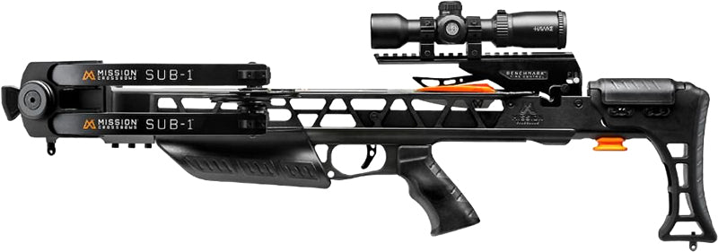 Mission Sub-1 385FPS Crossbow Package in Black