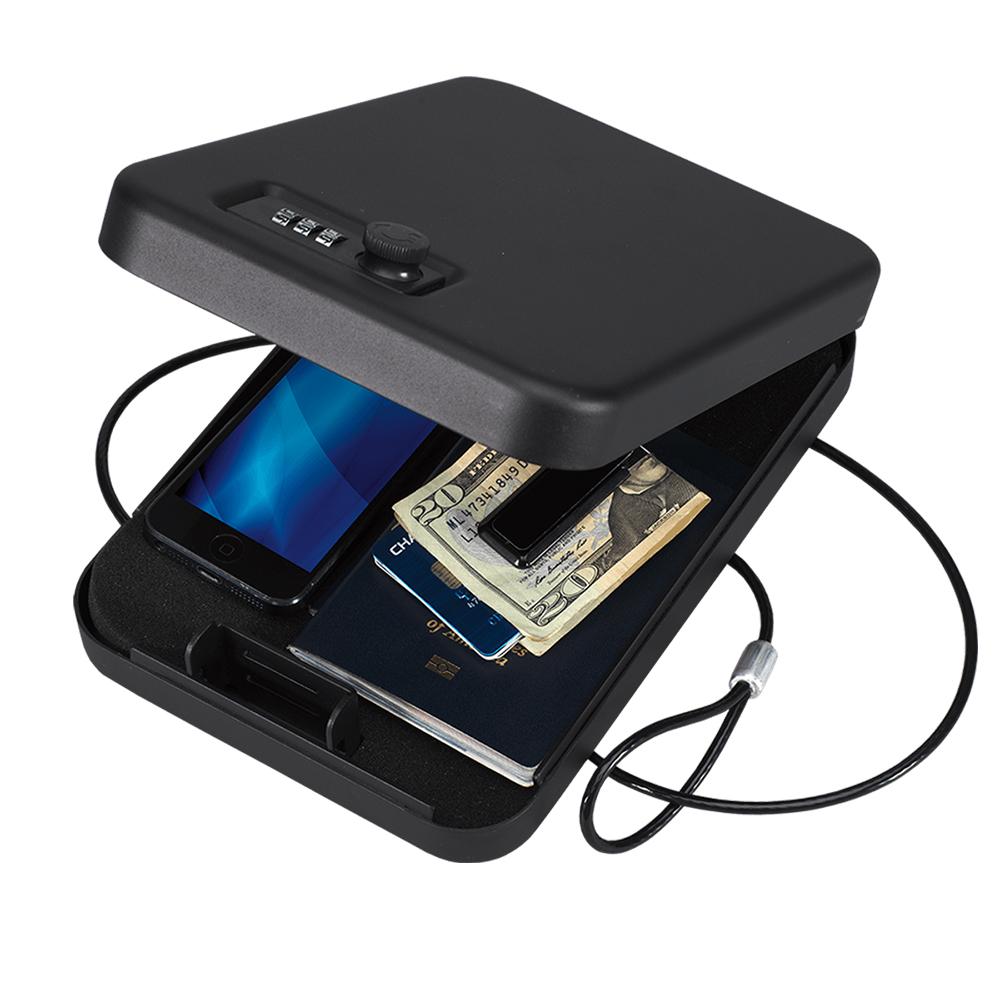 Stack-On Small Combo Lock Portable Security Case