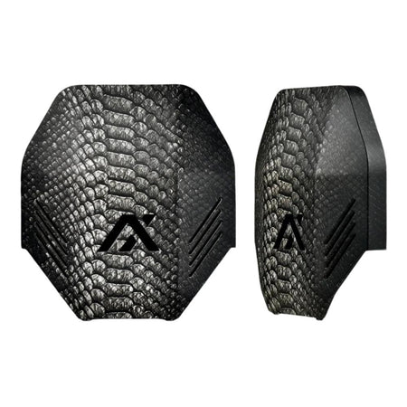 Axil MX Pro Electronic Passive Ear Muff Snap-On Plate Set Black Venom
