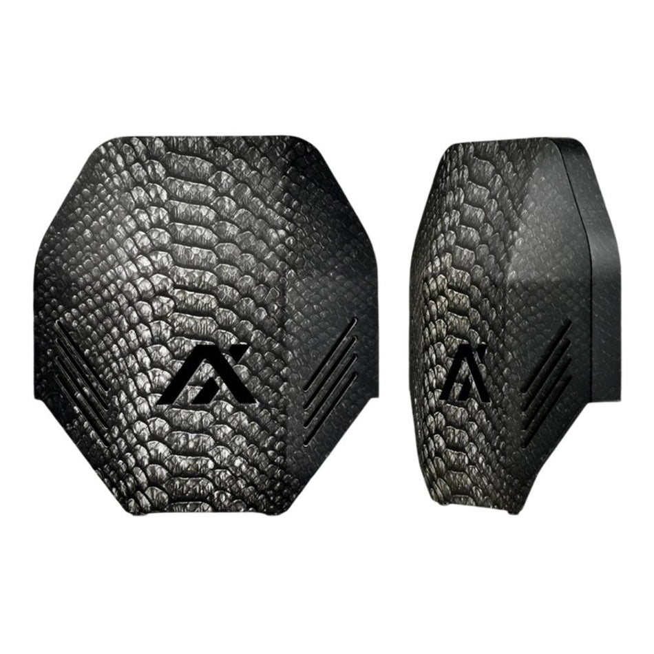 Axil MX Pro Electronic Passive Ear Muff Snap-On Plate Set Black Venom