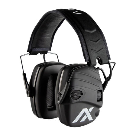 Axil TRACKR Black Electronic Ear Muffs with 25dB Sound Dampening