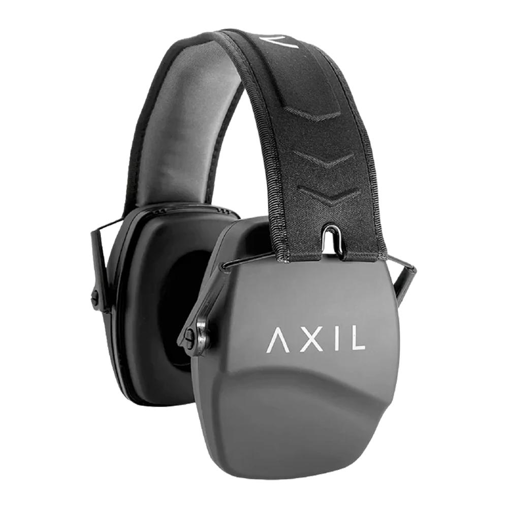 Axil TRACKR Compact Passive Earmuffs 25dB NRR Black