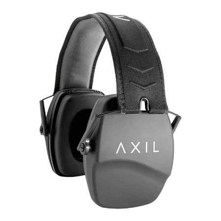 Axil TRACKR Compact Passive Earmuffs 25dB NRR Black