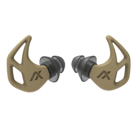 Axil X20 Ear Plugs Desert Tan Passive Hearing Protection 17-24dB