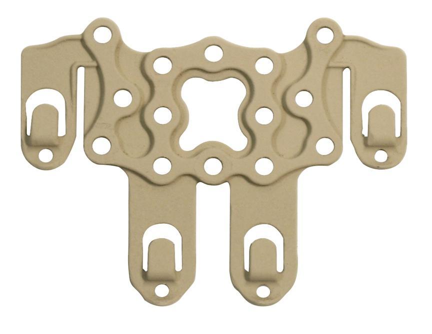 Blackhawk STRIKE MOLLE Holster Platform Ambidextrous Tan