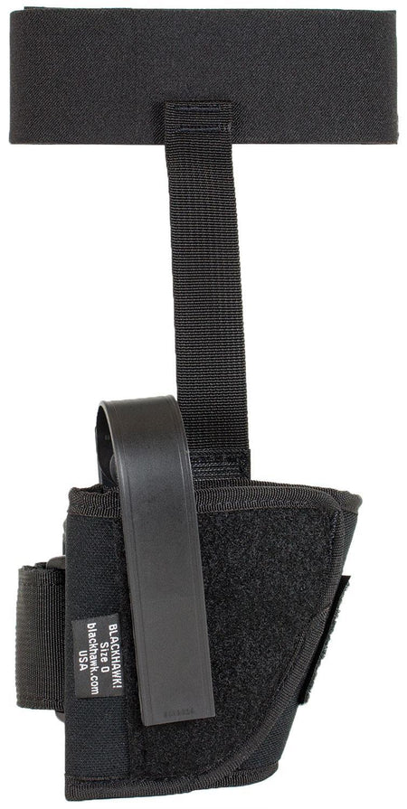 Blackhawk Black Ankle Holster Left Hand Size 00