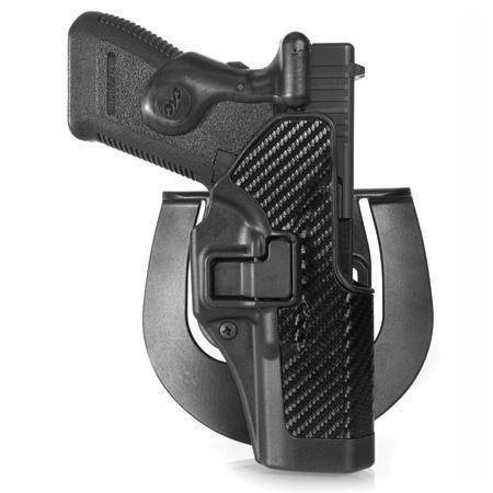 Blackhawk S&W M&P 9/40 SERPA CQC Right-Hand Holster Carbon Fiber Black