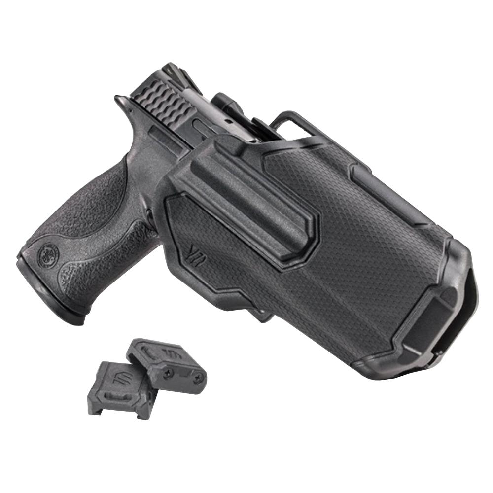 BLACKHAWK Omnivore TLR 1/2 Level 2 Retention Left Hand Holster Black