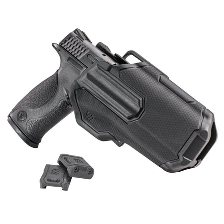 BLACKHAWK Omnivore TLR 1/2 Level 2 Retention Left Hand Holster Black