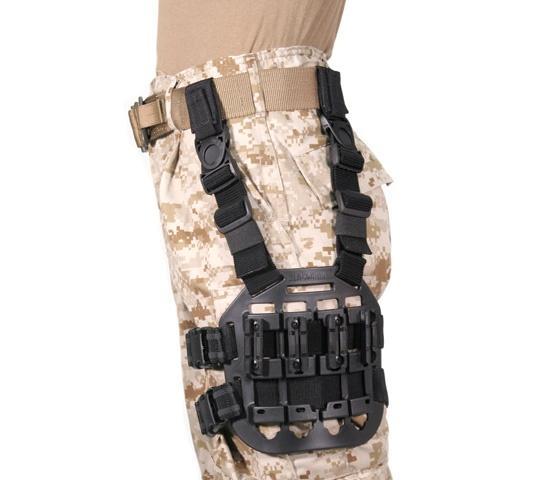Blackhawk! Drop Leg Modular Accessory Carrier Platform Black