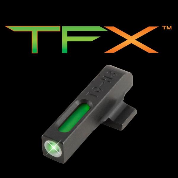 Truglo TFX Tritium Fiber-Optic Front Sight Beretta PX4 Storm (Excl. Compact) - White/Green