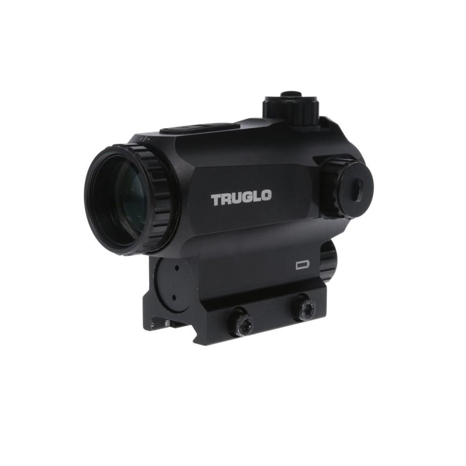 Truglo 25mm Prism Red Dot Sight 6 MOA CQB Circle Dot Reticle Black