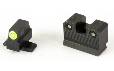 XS Sights R3D 2.0 Night Sight Set, Green Front Outline, Green Tritium, Sig P320/P365/P226/P229