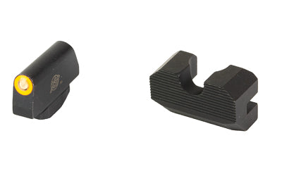 XS Sights Minimalist SW-M002S-4N Night Sight, Smith & Wesson N-Frame, Orange Tritium Front, Blacked-Out Serrated Rear