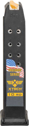XTech Tactical Glock 17 10 Round Freedom Magazine 2-Pack 9mm