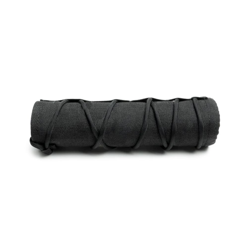 Grovtec 6-Inch Black Suppressor Heat Cover 450 Degree Rated