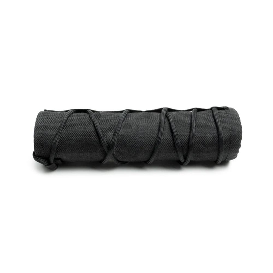 Grovtec 6-Inch Black Suppressor Heat Cover 450 Degree Rated