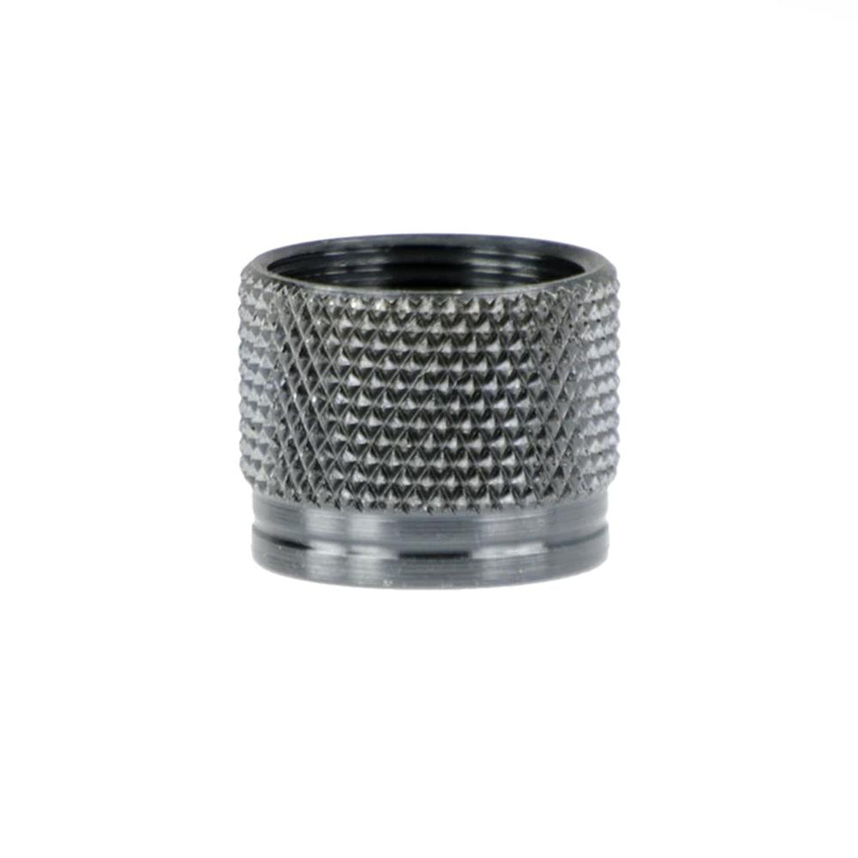Grovtec Pencil Barrel Muzzle Thread Protector 1/2-28 Black Oxide Steel