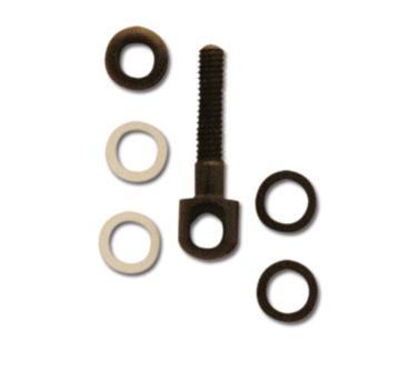 GrovTec Wood Screw Swivel Stud 3/4" with Spacers Made in USA