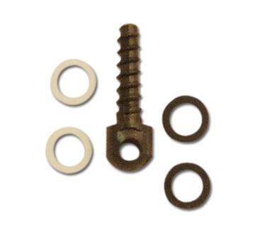 GrovTec Small Parts Machine Screw Sling Swivel Stud and Nut 7/8" Spacer