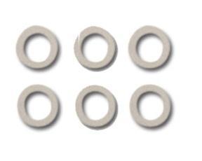 GrovTec Sling Stud White Spacers Bulk Pack 12-Piece
