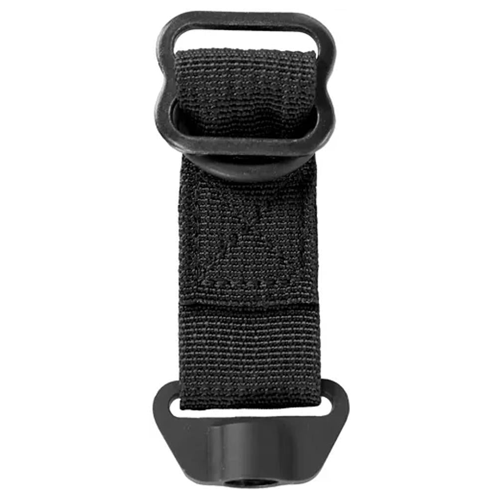 Grovtec Push Button Sling Base Adapter for Buttstock Sling Slots Black