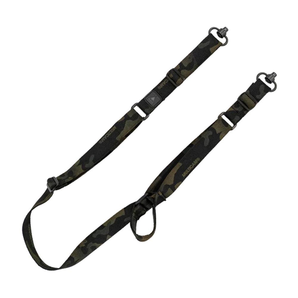 GrovTec QS Sabre 2-Point Sling, Quick Slide, Tailless Design, Multicam Black, Includes Swivels GTSL137