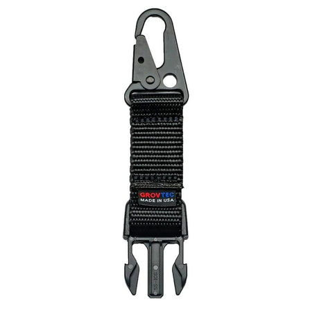 GrovTec Snap Hook Buckle Hardware Accessory Black
