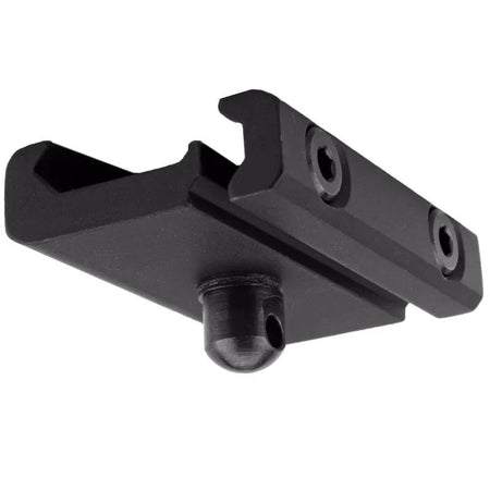GrovTec Black Bipod Swivel Stud Picatinny Rail Mount Adapter