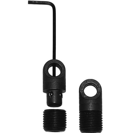 GrovTec Multi-Adaptor Snap Hook Swivel Set for Standard Push Button Bases