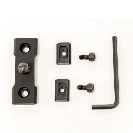 Grovtec Anschutz M-Lok T-Nut Rail Adaptor Set Black Hard Anodized