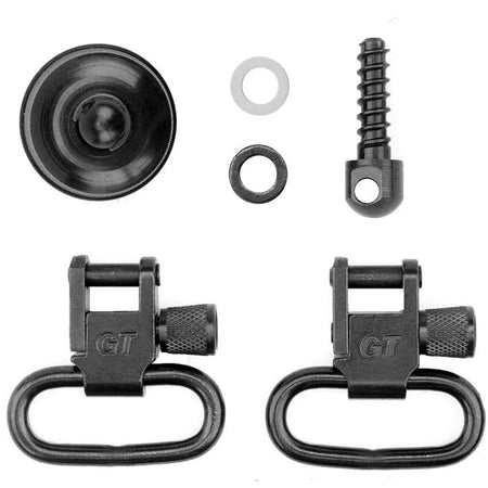 Grovtec Remington 870 Express 12 Gauge Locking Swivel Set Black Finish