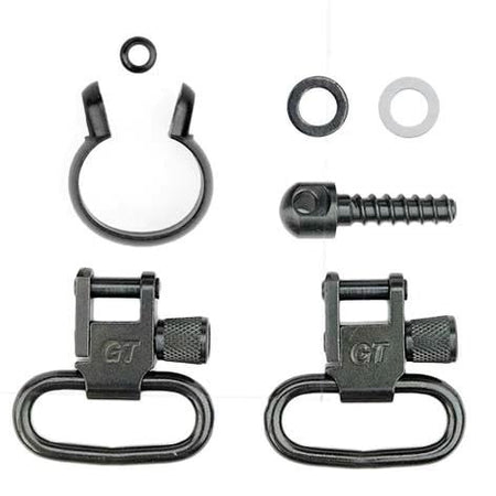 Grovtec Black Locking Swivel Set for Remington 760, 7600 and Six Pump Action