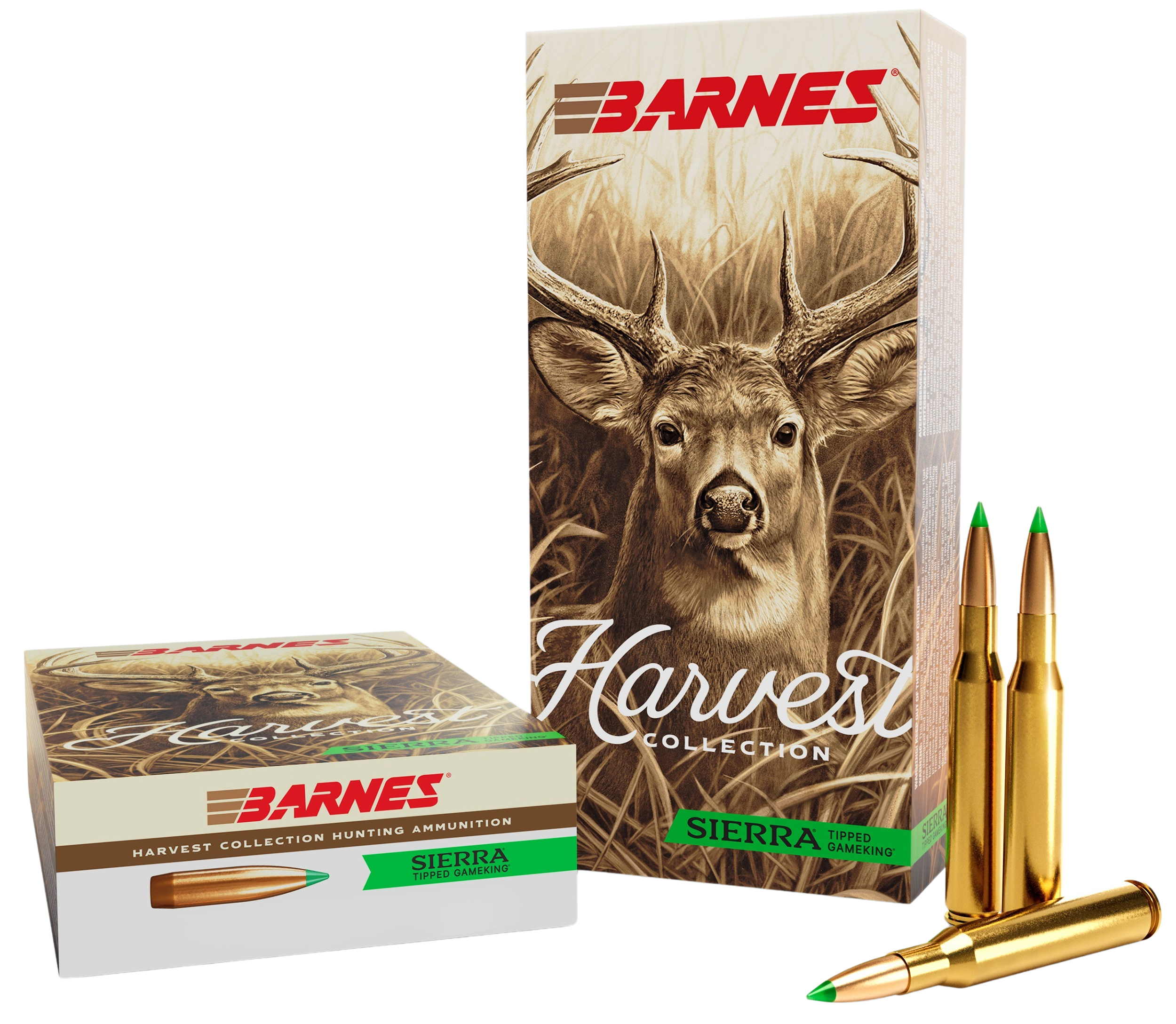 Barnes Bullets 32483 Harvest 7mm PRC 180gr Sierra Tipped GameKing 20 Per Box/10 Case