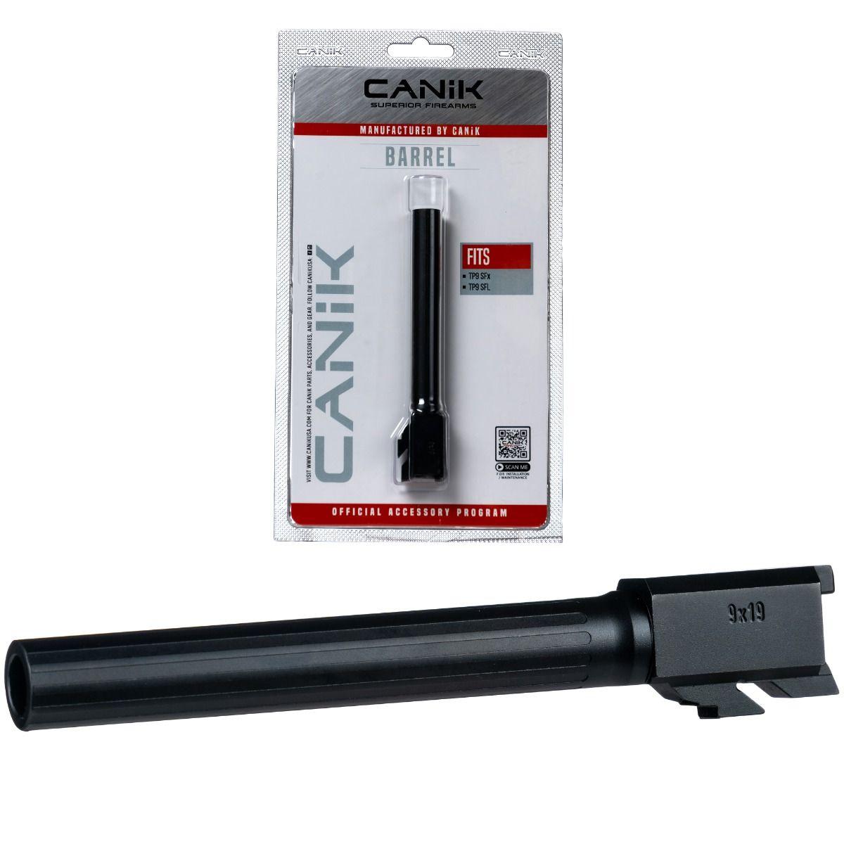 Canik Match Grade Drop-In Fluted Barrel for TP9 SFX/SFL 9mm Black