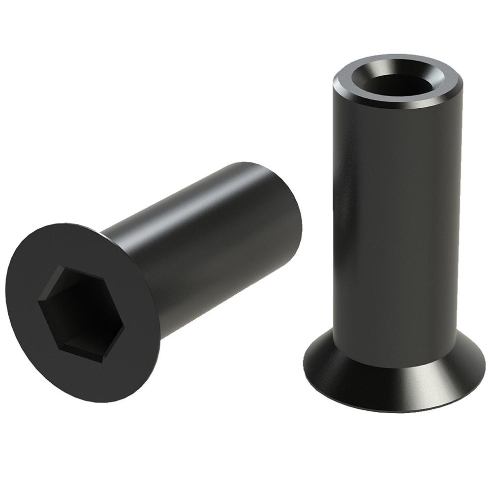 YHM Victra-12 Allen Sleeve Nuts for V-12 Endcap 12 Gauge Set of 2