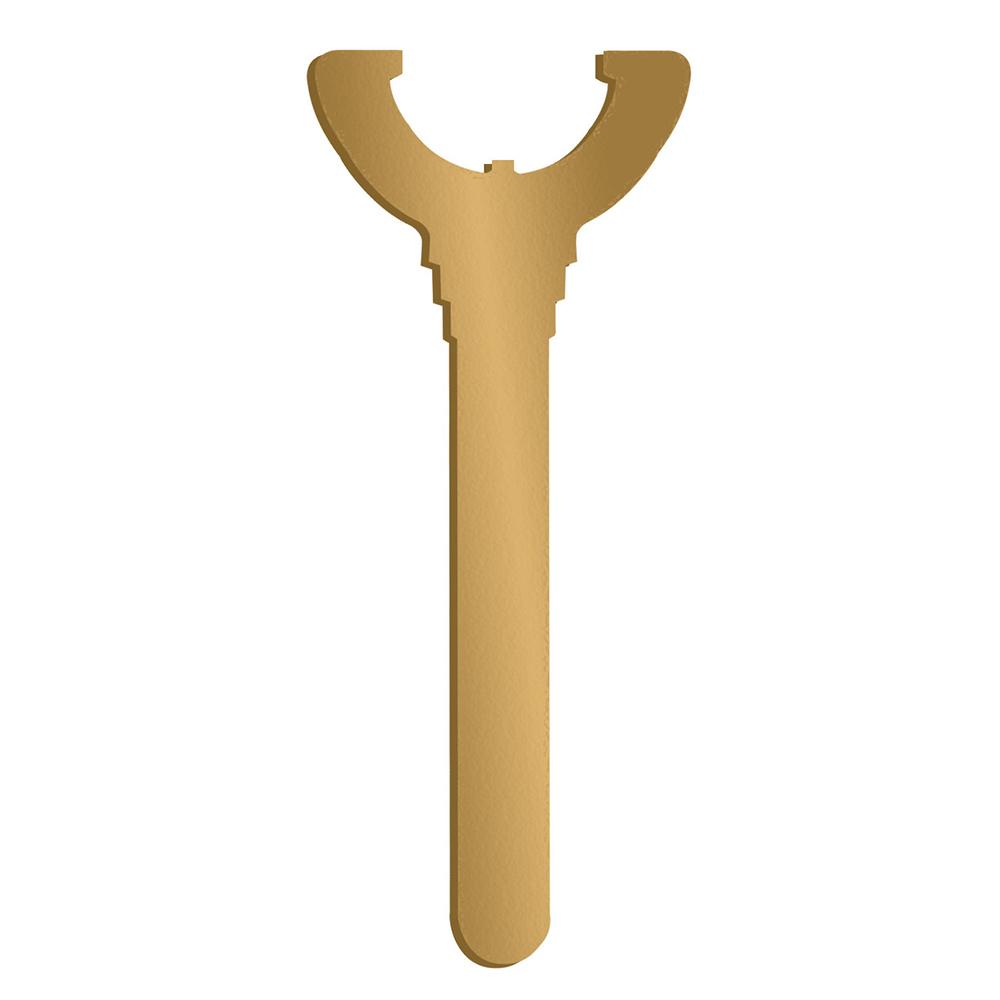 YHM Victra-12 Suppressor Spanner Wrench Steel Zinc Coated