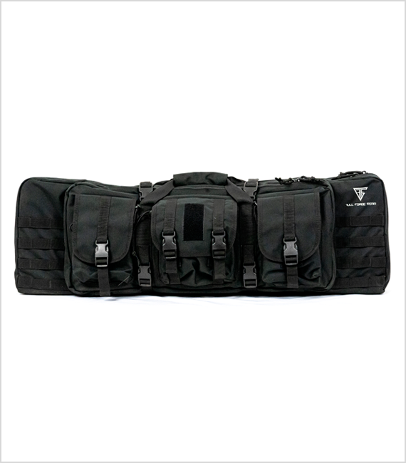 Full Forge Gear Torrent Dual Rifle MOLLE Case Black