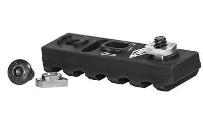 Yankee Hill Machine YHM-5400A 5-Slot M-LOK Picatinny Adapter Rail, 2.75", 6061-T6 Aluminum, Black