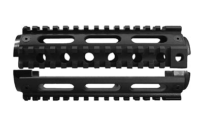 Yankee Hill Machine YHM-9670 Two Piece 4-Rail Picatinny Carbine Handguard for AR-15, Black