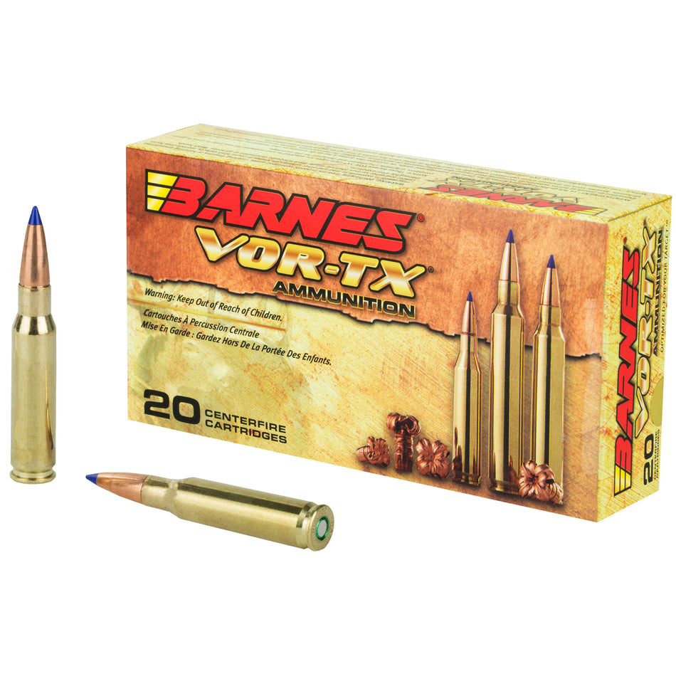 Barnes VOR-TX Tipped TSX Boat Tail 150 Grain .308 Win / 7.62x51mm 2820 fps 716876030859