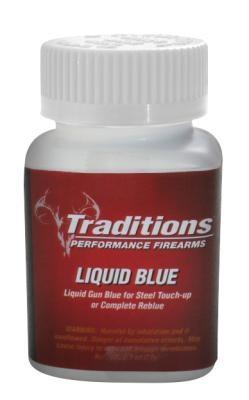 Traditions 2.7 oz Liquid Blue Finish for Muzzleloaders - Non-Streaky Blue-Black