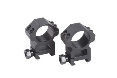 Traditions Tactical High Profile 1" Scope Rings for AR Platforms - Matte Black