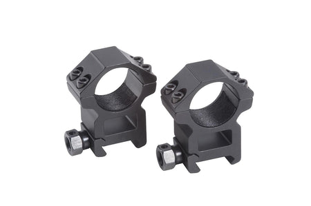Traditions 1" Med 2-Piece Weaver Tactical Scope Rings - Matte Black