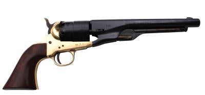 Traditions 1860 Army Redi-Pak .44 Cal Black Powder Revolver Brass Frame Walnut Grip