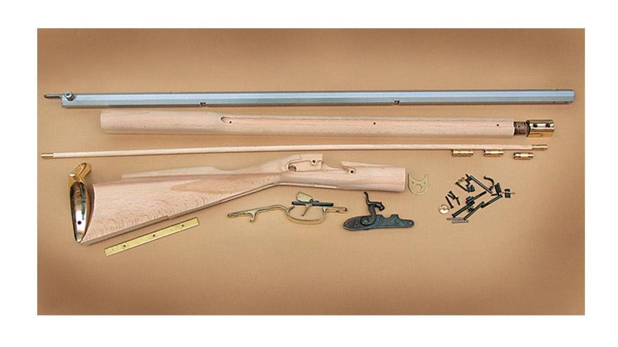 Traditions Black Powder .50 Cal Kentucky Rifle Kit 33.5" Barrel Select Raw Hardwood