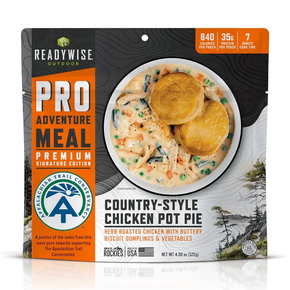 ReadyWise Outdoor Classic Chicken Pot Pie Pro Meal Single Pouch